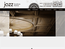 Tablet Screenshot of jazz-mebel.com